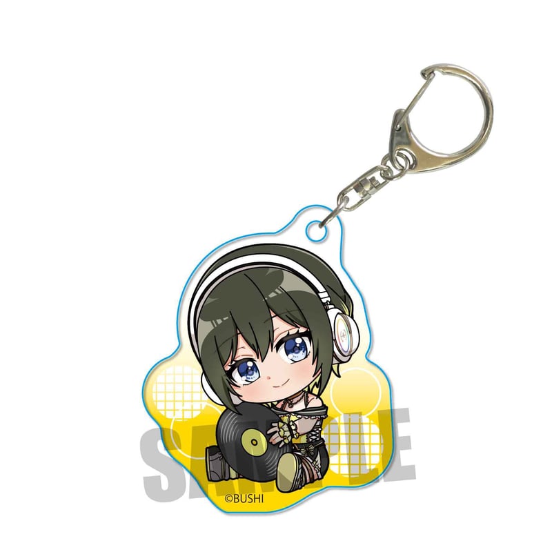 ガチアクタ エンジン 缶バッジ アクリルキーホルダー ぎゅぎゅっと