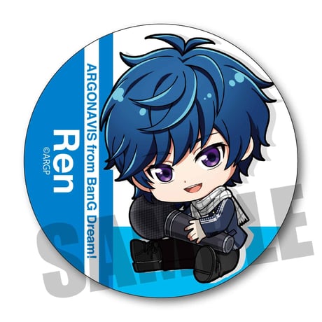 <再販>ぎゅぎゅっと缶バッジ　アルゴナビス from BanG Dream!/七星 蓮