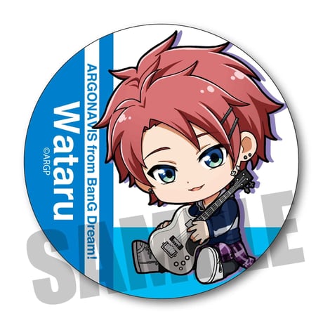 <再販>ぎゅぎゅっと缶バッジ　アルゴナビス from BanG Dream!/的場航海