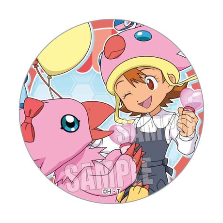 トレーディング缶バッジ デジモンアドベンチャー/DIGIMON PARK