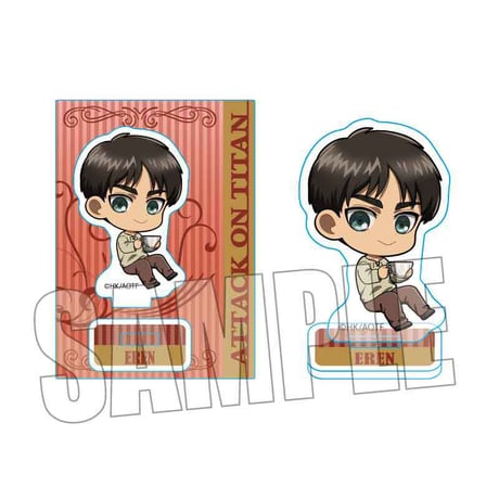 ミニスタンド 進撃の巨人/エレン・イェーガー ティーブレイクver.