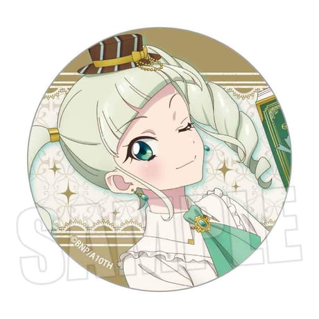 トレーディング缶バッジ アイカツ！ 10th STORY ～未来へのSTARWAY～/アンティークver.