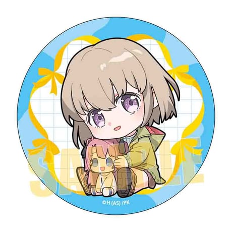トレーディング缶バッジ TVアニメ『上伊那ぼたん、酔へる姿は百合の花』/ぎゅぎゅっと