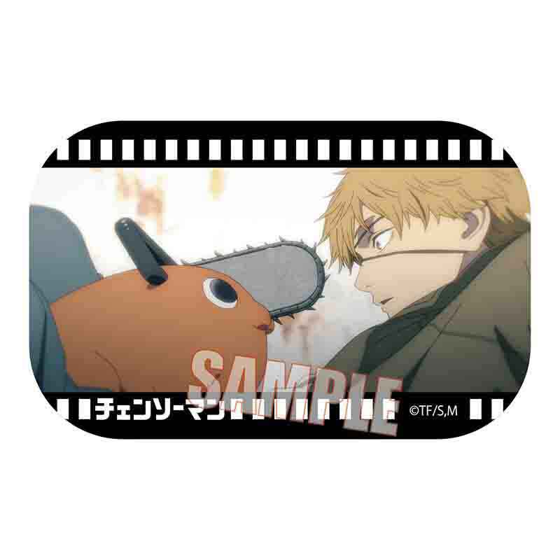 メモリーズスクエア缶バッジ チェンソーマン/デンジ&ポチタA