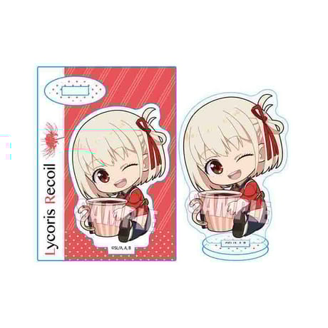 〈再販〉ぎゅぎゅっとミニスタンド リコリス・リコイル/錦木 千束(喫茶リコリコ)
