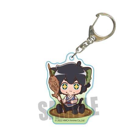 ごちきゃらアクリルキーホルダー 羅小黒戦記/シャオヘイB(黒)