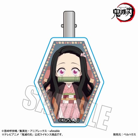ヘアクリップ 「鬼滅の刃」竈門 禰豆子