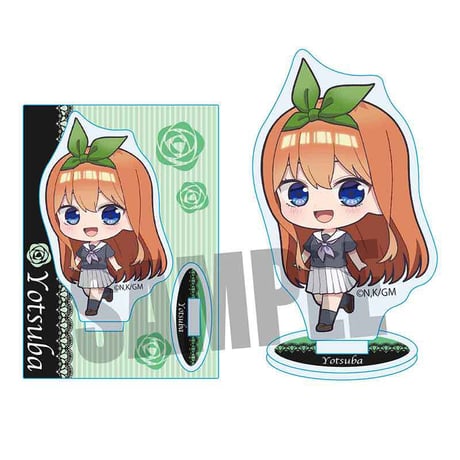 てくトコミニスタンド 映画 五等分の花嫁/中野 四葉 黒薔薇女子高等学校ver.