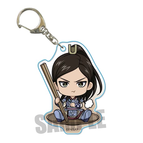 ＜再販＞ごちきゃらアクリルキーホルダーキングダム/白麗