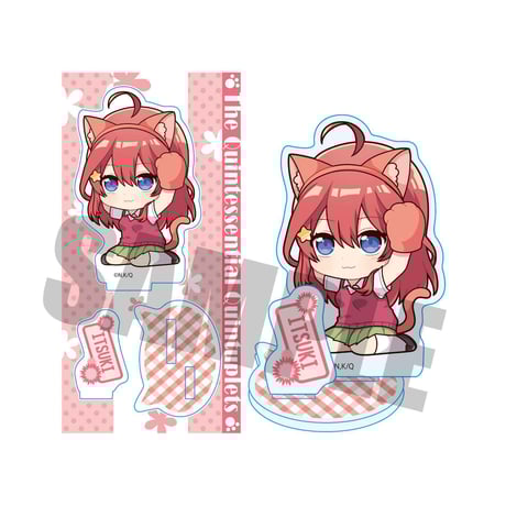 ねこかぶりアクリルフィギュア五等分の花嫁/中野 五月