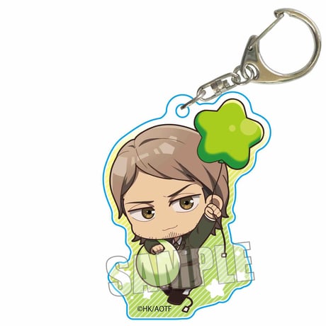 ぷかっしゅアクリルキーホルダー 進撃の巨人/ジャン・キルシュタイン(バルーンver.)