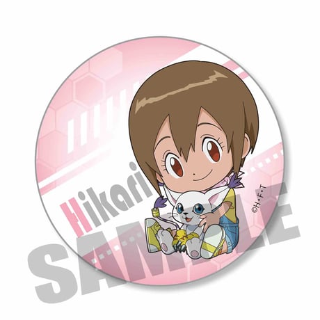 トレーディング缶バッジデジモンアドベンチャー：/ぎゅぎゅっと