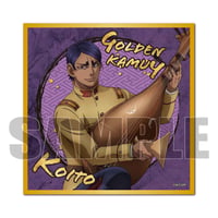 〈再販〉ミニ色紙 楽器ver. ゴールデンカムイ／鯉登少尉