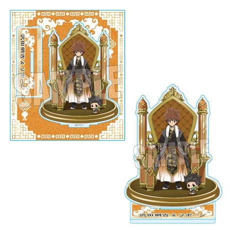 アクリルスタンド 家庭教師ヒットマンREBORN!/沢田 綱吉&リボーン 威風堂々ver.