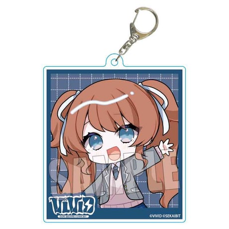 トレーディングちょいデカアクリルキーホルダー せかいびっと