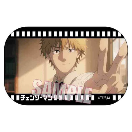 メモリーズスクエア缶バッジ part2 チェンソーマン/デンジC