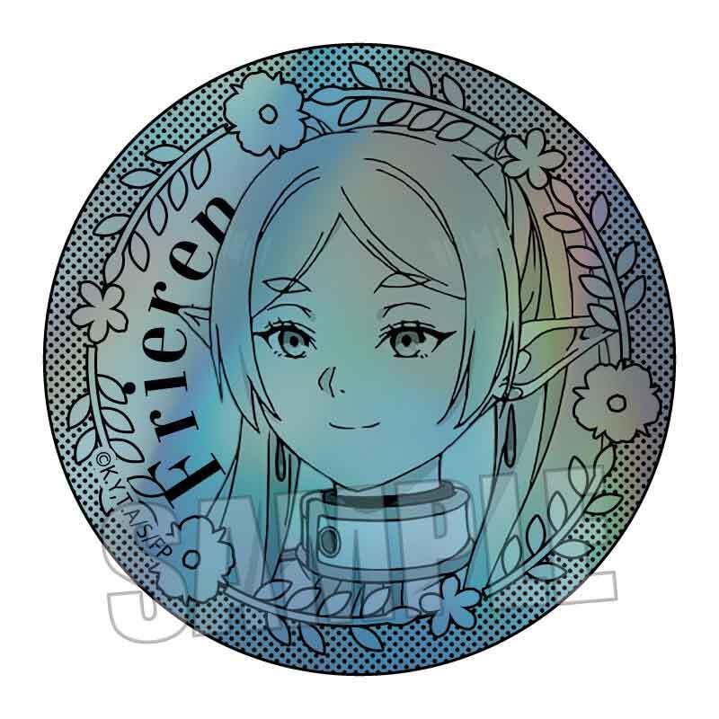 葬送のフリーレン　ホログラム缶バッジ　ユーベル トレーディングホログラム缶バッジ 葬送のフリーレン | ベル