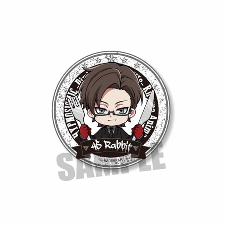 ごちきゃら缶バッジ『ヒプノシスマイク-Division Rap Battle-』Rhyme Anima/入間 銃兎_CBGJ-05