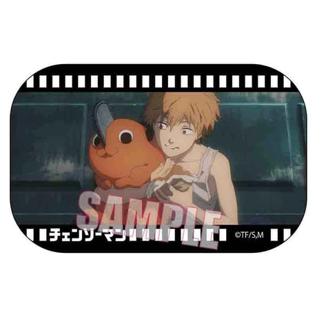 メモリーズスクエア缶バッジ part2 チェンソーマン/デンジ&ポチタC