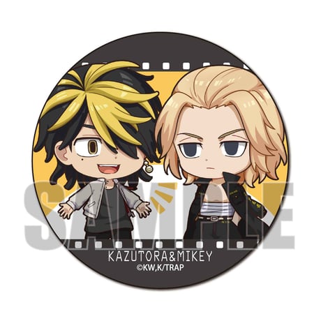 〈再販〉ぷちめもっ！缶バッジ 東京リベンジャーズ/一虎&マイキー