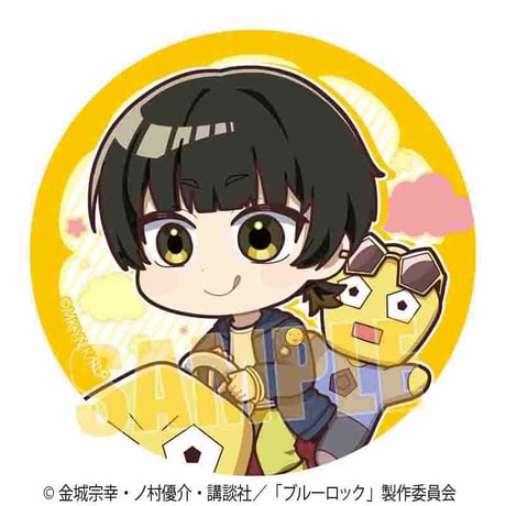 缶バッジ ブルーロック/蜂楽 廻(Welcome to BLUE LOCK LAND★)