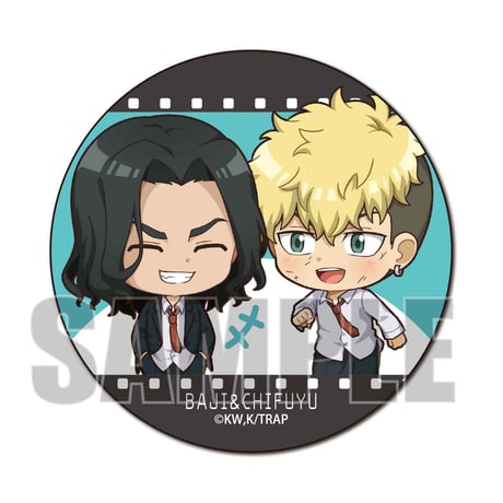 〈再販〉ぷちめもっ！缶バッジ 東京リベンジャーズ/場地&千冬