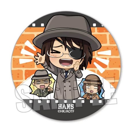 〈再販〉ぷちめもっ！缶バッジ 進撃の巨人/ハンジ