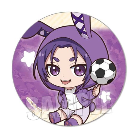 トレーディング缶バッジ ブルーロック/ぷかっしゅ