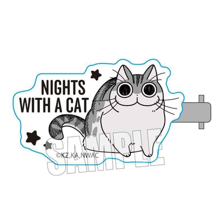 ヘアクリップ 夜は猫といっしょ/キュルガA