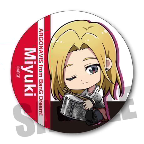 <再販>ぎゅぎゅっと缶バッジ　アルゴナビス from BanG Dream!/界川深幸