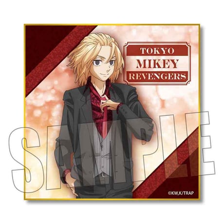 ミニ色紙 東京リベンジャーズ/佐野 万次郎 ドレスシャツver.