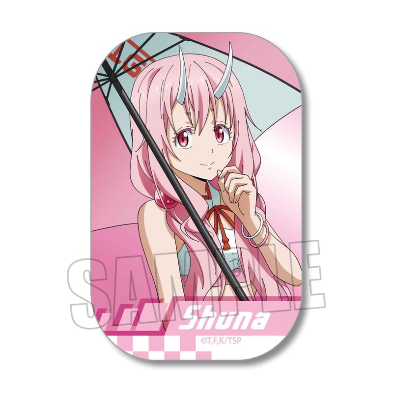転スラ TSUTAYA 缶バッジ シュナ スクエア缶バッジ 転生したらスライムだった件/シュナ レーシングver
