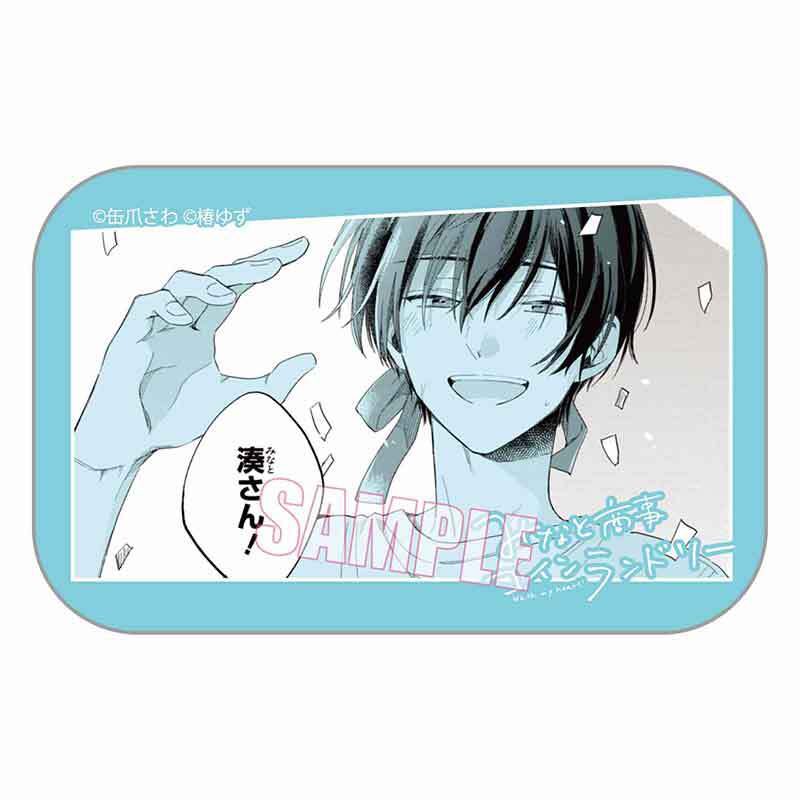 みなと商事コインランドリー スクエア缶 6種類 みなと商事コインランドリー - トレーディングスクエア缶バッジ