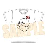 Tシャツ ぷりぷりうちゅうじん/お花