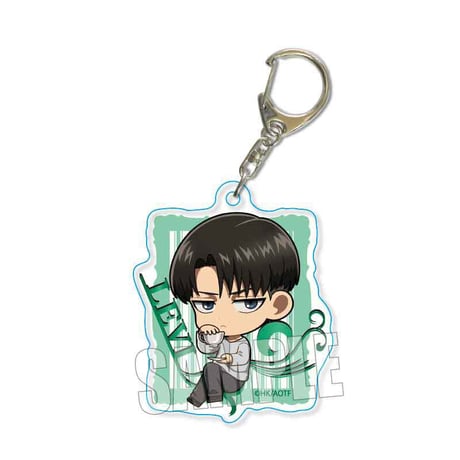 アクリルキーホルダー 進撃の巨人/リヴァイ ティーブレイクver.