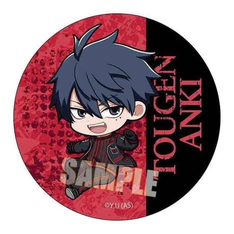 トレーディング缶バッジ 桃源暗鬼/ぷかっしゅ