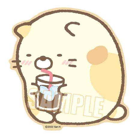 〈再販〉ウッドコースター すみっコぐらし/ねこ(喫茶すみっコ)