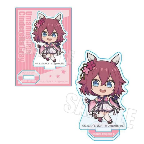 〈再販〉ぷかっしゅミニスタンド アニメ『ウマ娘 シンデレラグレイ』/サクラチヨノオー