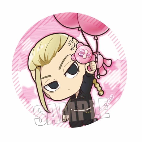 ぷかっしゅ缶バッジ 東京リベンジャーズ/龍宮寺 堅(バルーンver.)