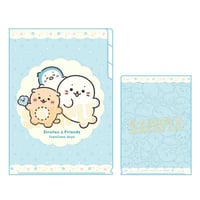 クリアファイル3ポケット TVアニメ『しろたん』/B