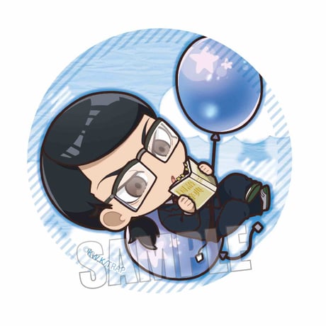 ぷかっしゅ缶バッジ 東京リベンジャーズ/場地 圭介(制服)(バルーンver.)