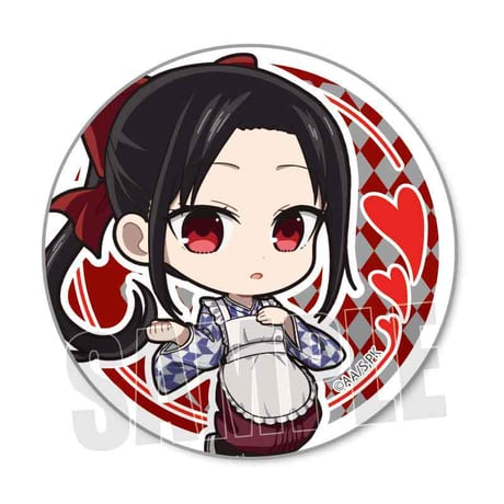 トレーディング缶バッジ かぐや様は告らせたい-ウルトラロマンティック-/ぷかっしゅ
