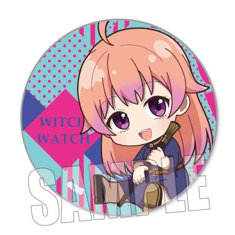 トレーディング缶バッジ ウィッチウォッチ/ぎゅぎゅっと