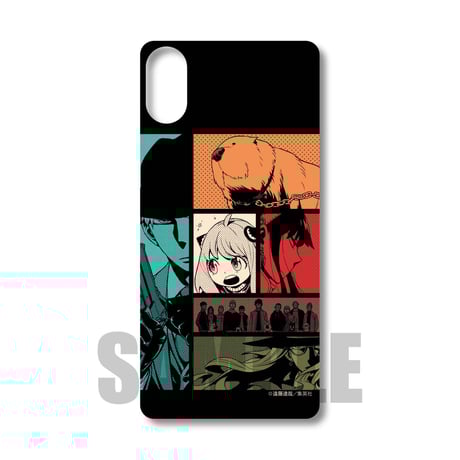 スマートフォンケース SPY×FAMILY/A(iPhoneX・XS用)