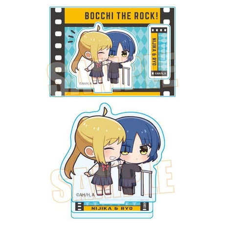 ぷちめもっ！ミニスタンド アニメ「ぼっち・ざ・ろっく！」/伊地知 虹夏&山田 リョウ