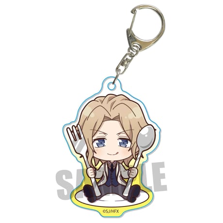 ごちきゃらアクリルキーホルダー 乙女ゲームの破滅フラグしかない悪役令嬢に転生してしまった・・・X/キース・クラエス
