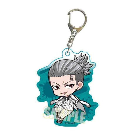 ぷかっしゅアクリルキーホルダー 桃源暗鬼/桃巌 深夜