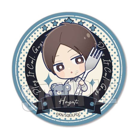 トレーディング缶バッジ クールドジ男子/ごちきゃら