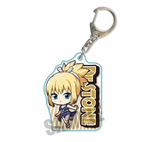 ＜再販＞てくトコアクリルキーホルダー Ｄｒ．ＳＴＯＮＥ/コハク