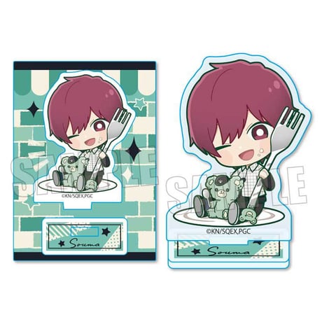 ごちきゃらミニスタンド クールドジ男子/四季 蒼真(フォーク)